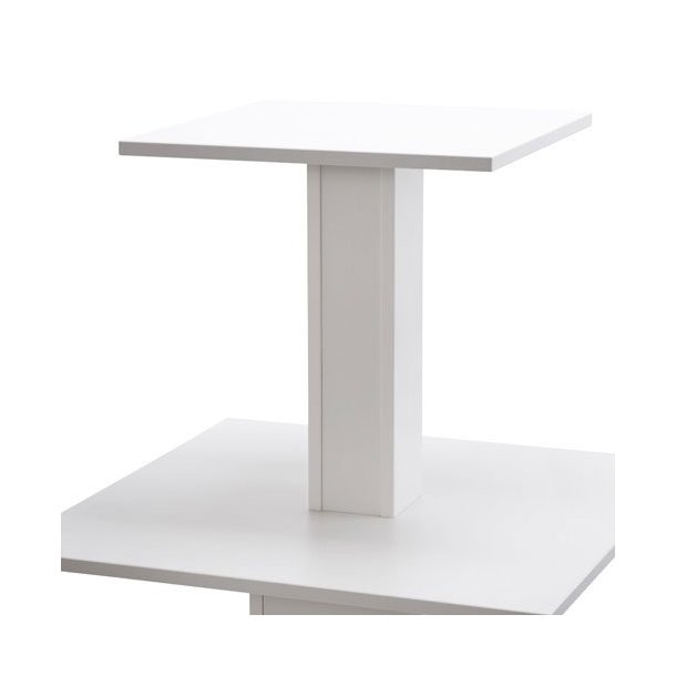 Pyramid board with 3 levels - White - H116 cm