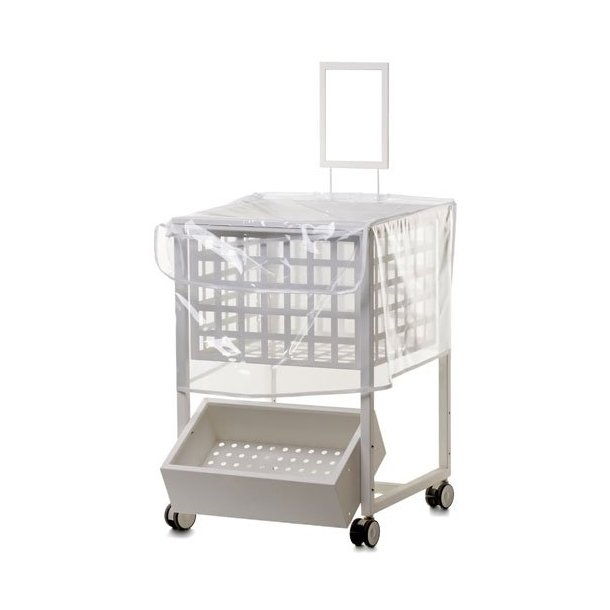 Shopping cart - 60 x 60 cm - Dark gray with accessories
