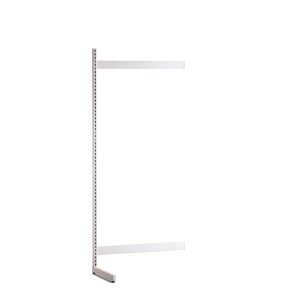 Reol - tillgsfag hvid B-90 x H-200 cm