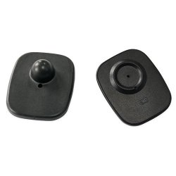 Fire protection with RF Mini alarm tag - Charcoal gray - 250 pcs - with accessories