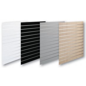 Standard rillepaneler - 4 str. - Vit, Svart, Gr & Lnn