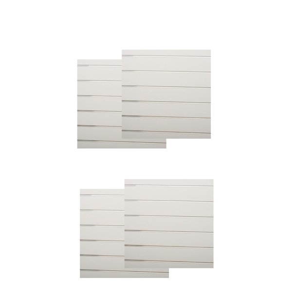 Rillepaneler 120x120 cm 4 stk pakke