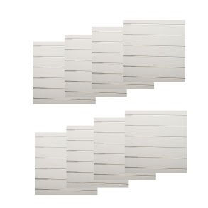 Rillepaneler 120x120 cm 8 stk pakke