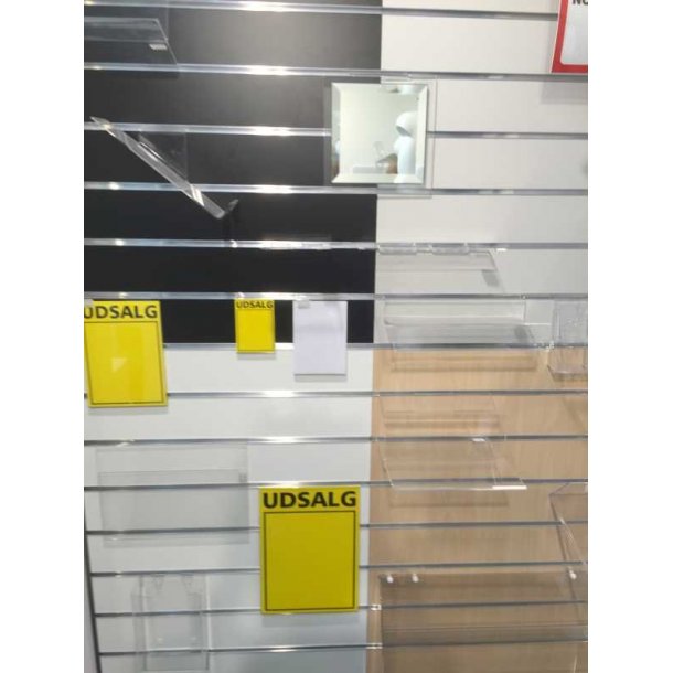 Standard rillepaneler - 4 str. - Vit, Svart, Gr &amp; Lnn