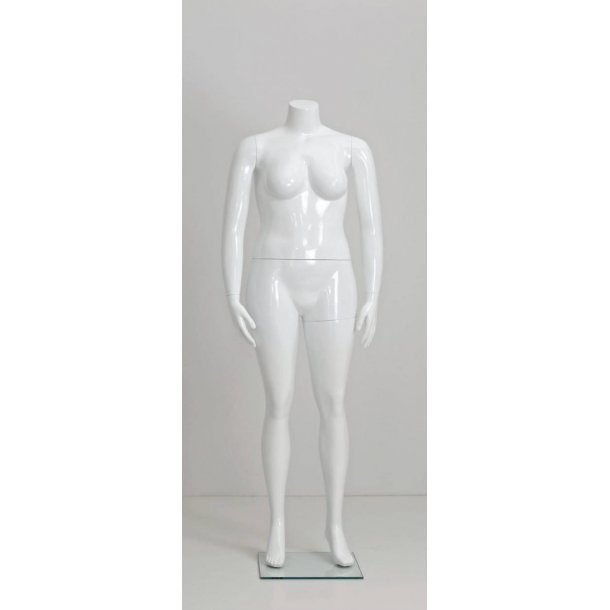 Roxanne Plus Size - lady mannequin with/head