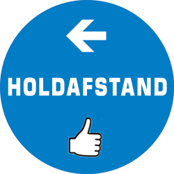 MAINTAIN DISTANCE 8 pcs Left