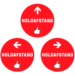 corona HOLD AFSTAND 4+2+2 stk-rd