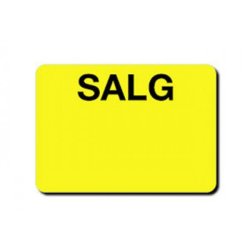 SALG - Offer labels, yellow - 1,000 pcs