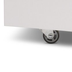 Sales pod B40 x D40 x H80 cm. Sales dumpers in white