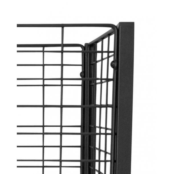 Shopping cart - Boxer 1 - W50 x D50 x H90 cm - Black