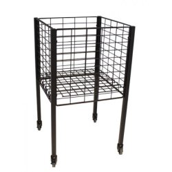 Shopping cart - Boxer 1 - W50 x D50 x H90 cm - Black