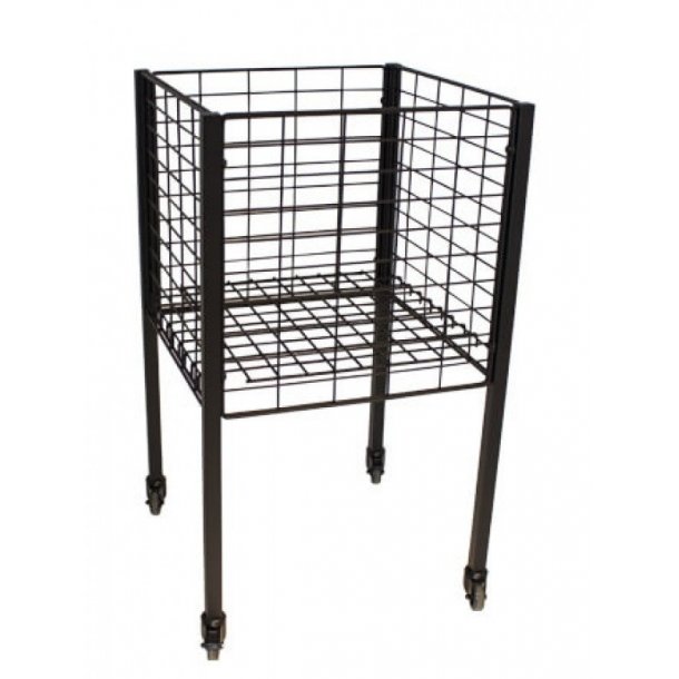 Shopping cart - Boxer 1 - W50 x D50 x H90 cm - Black