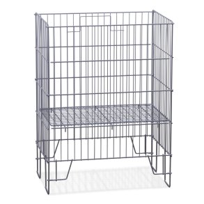 Salgskurv i trd 60 x 40 cm i gr lak