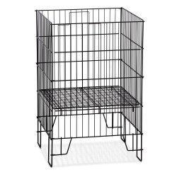 Wire basket - Sales basket - Black