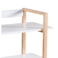 Butiksreol i tr - Skagen - H100 cm