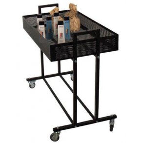 Frsljningsvagn med ihlig pltbox - L2 - Svart