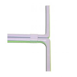 Sample clips for plastic frames - 20 pcs - white, black or gray