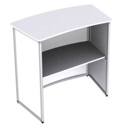 Folding portable disk - Trade show booth including carrying bag