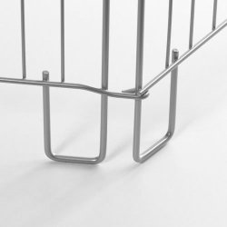 Wire basket - Sales basket - Hexagonal - Gray