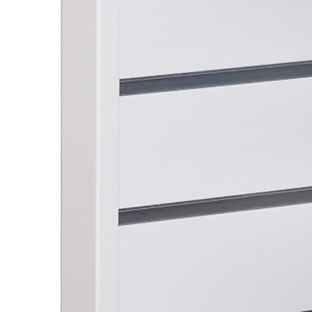 Sideliste 4x2 cm hvid til rillepanel