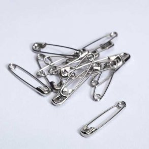 Skerhetsnlar - 23mm - stl - silver - 1440 st.