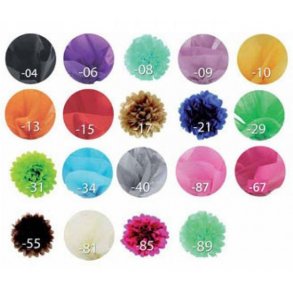 Tissue paper - multiple colors - 50 x 75 cm - 480 sheets