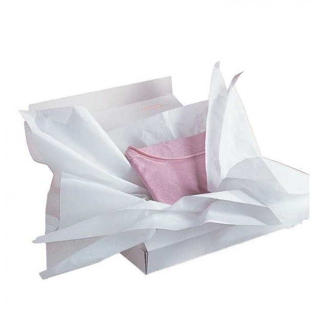 Tissue paper - Vit - flera storlekar