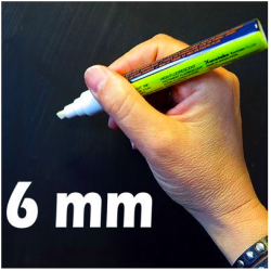 Boardmarker ink - 6 MM White