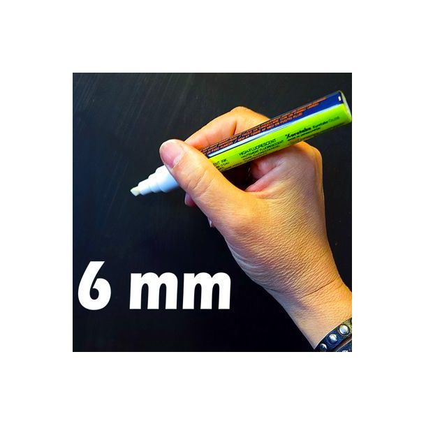Boardmarker ink - 6 MM White