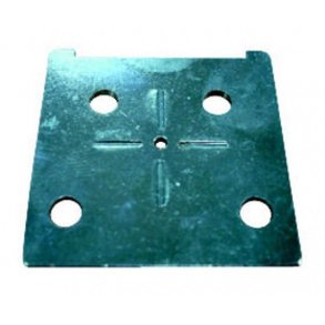 Mall för att installera väggfästen för Superplug-systemet