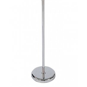 Skyltbas H80cm, Krom