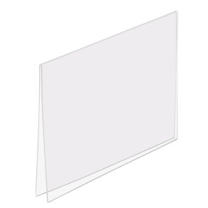 Skilteholder akryl A4 vandret 2 mm