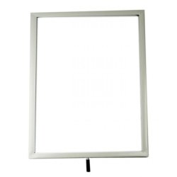 Shopping cart with 4 baskets, black or white frame