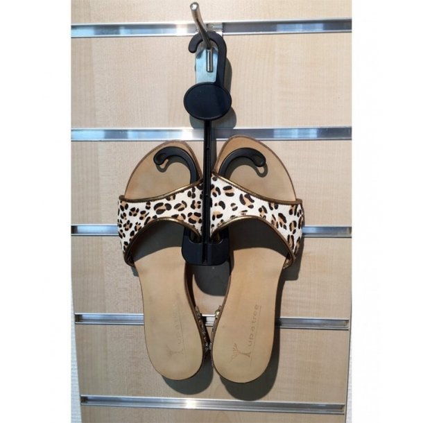 Skosankare i svart plast, B10,5 x H21,5 x cm - 50 st