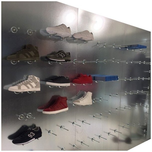 Hook on magnet - galvanized