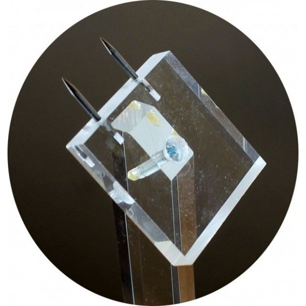 Skodisplay, Akryl, H 25 cm med minispyd