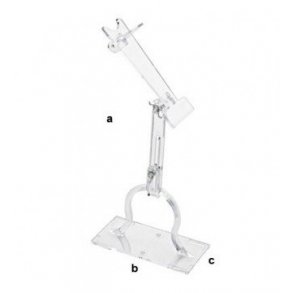 Akryldisplay - justerbar vinkel och höjd, 10 stycken