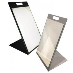 Skospejl - Aluminum color - W30 x H40 cm