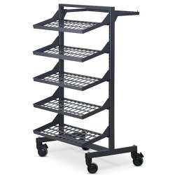 Shoe rack - Clothes rack - LUX - 5 shelves and 1 hanger