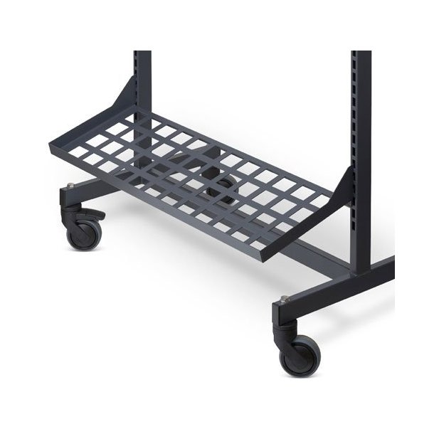 Street stand LUX with 2 brackets and 2 shelves