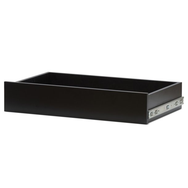 Skuffe 90 cm til 90 cm disk | Sort