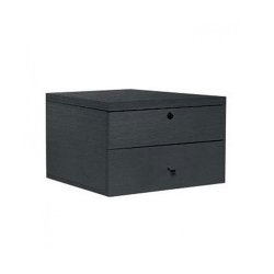 Drawer module with 2 drawers - Flexia - Black
