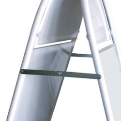 Sort A-sign - street sign with logo plate 70 x 100 cm - 2 pcs