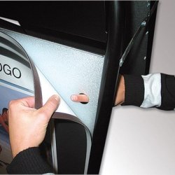 Sort A-sign - street sign with logo plate 70 x 100 cm - 2 pcs