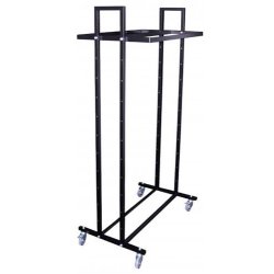 Clothing rack with double hanging - 90 cm - L5