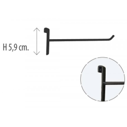 Varekrog t/ gitter. flere strrelser i Sort,10 styk