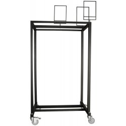 STABIL A4 sign holder in black