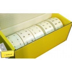 Size labels - many sizes and numbers - 5000 pcs