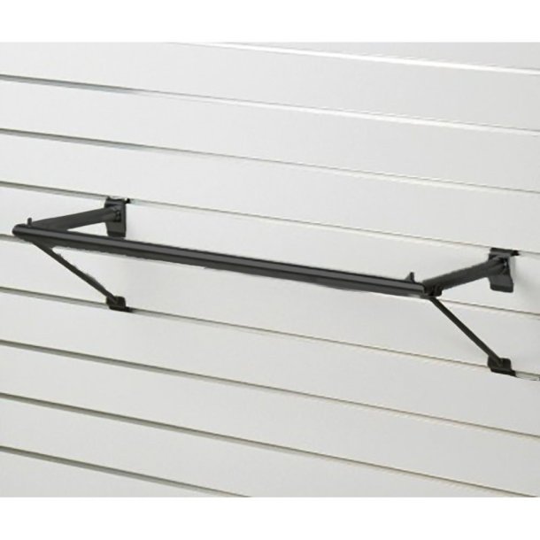 Sttte for U-bjlestang i sort overflade