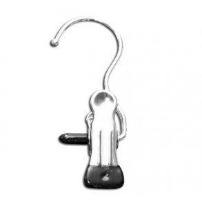 Boot clamp i metall, H10 cm - 40 st.